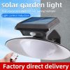 Solar Lights |   Wholesale Led Round Solar Light Outdoor Ip65 Waterproof High Brightness Energy Saving Wall Light Landscape Spotlight Solar light LED Lighting Solar light