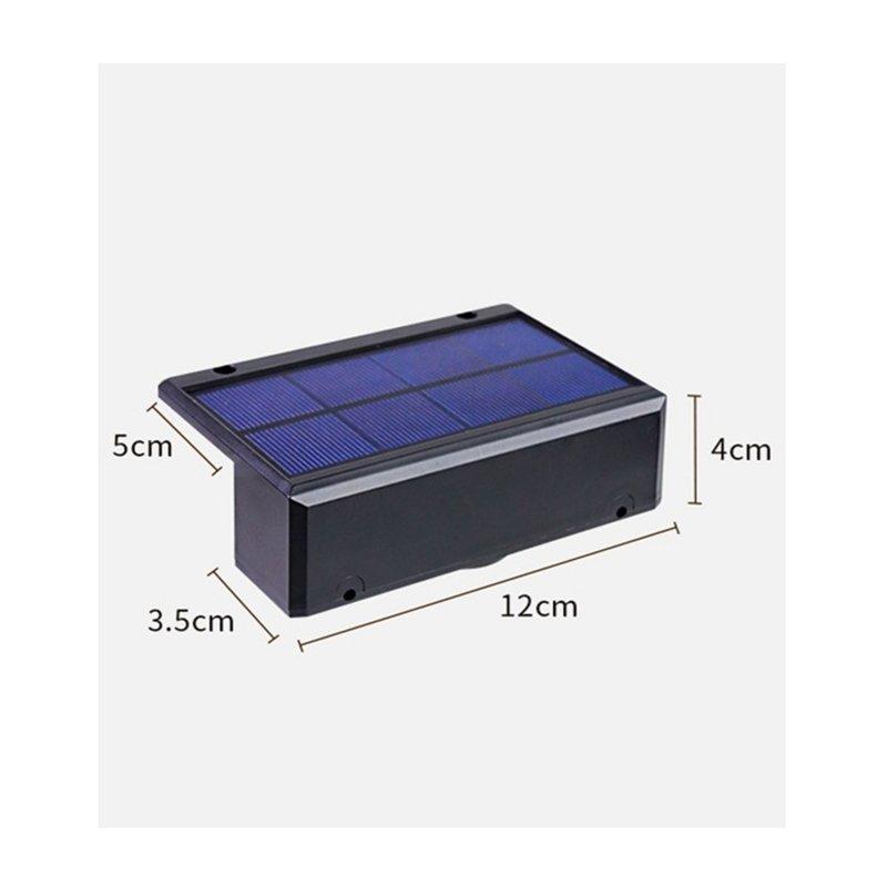 Solar Lights |   Wholesale LED Solar Deck Lights Outdoor Waterproof Solar Powered Step Lights For Stairs Step Fence Yard Patio Pathway warm light LED Lighting Solar Lights