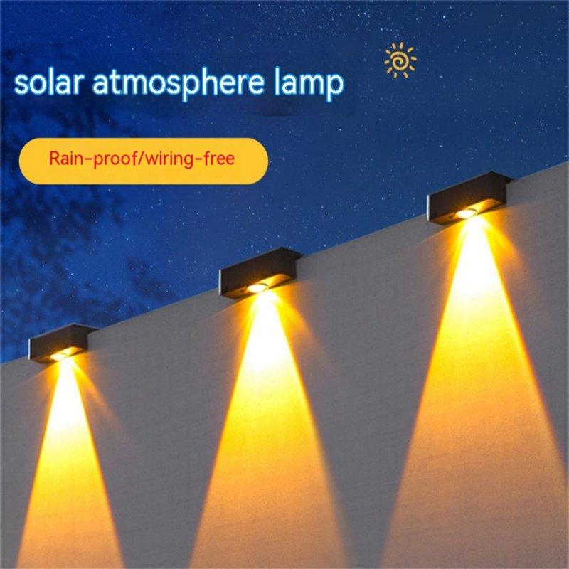 Solar Lights |   Wholesale LED Solar Deck Lights Outdoor Waterproof Solar Powered Step Lights For Stairs Step Fence Yard Patio Pathway warm light LED Lighting Solar Lights