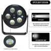 Solar Lights |   Wholesale Led Solar Flood Light High-power Outdoor Waterproof Garden Wall Lamp Simulation Monitoring Spotlight Black Warm White LED Lighting Black + Warm light