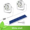 Solar Lights |   Wholesale Led Solar Flood Light High-power Outdoor Waterproof Garden Wall Lamp Simulation Monitoring Spotlight White Cold White LED Lighting Solar Lights