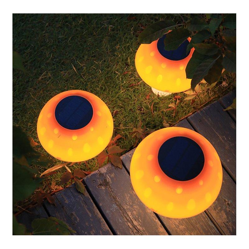 Solar Lights |   Wholesale LED Solar Lawn Light Outdoor Mushroom Shape Garden Lamp for Stairs Decoration warm light LED Lighting Solar Lights