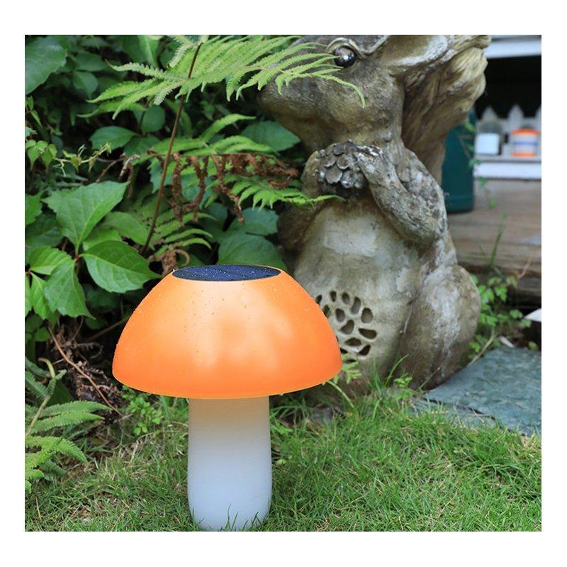 Solar Lights |   Wholesale LED Solar Lawn Light Outdoor Mushroom Shape Garden Lamp for Stairs Decoration warm light LED Lighting Solar Lights