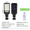 Solar Lights |   Wholesale Led Solar Light 3 Modes Waterproof Motion Sensor Outdoor Street Wall Light For Outdoor Garden Patio Yard 616-3 Solar street light LED Lighting 616-3 Solar street light