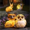 Solar Lights |   Wholesale LED Solar-Powered Cute Dog Shape Lamp for Outdoor Decoration Warm Lighta 17x12x10cm LED Lighting 17x12x10cm