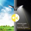 Solar Lights |   Wholesale LED  Solar-powered Outdoor Lights with Remote Control Adjustable Human Induction Wall Light White light warm white light LED Lighting Solar Lights