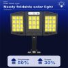 Solar Lights |   Wholesale Led Solar Street Light 10000lm Waterproof Motion Sensor Outdoor Wall Lamp V97-264 33COB RC LED Lighting Solar Lights