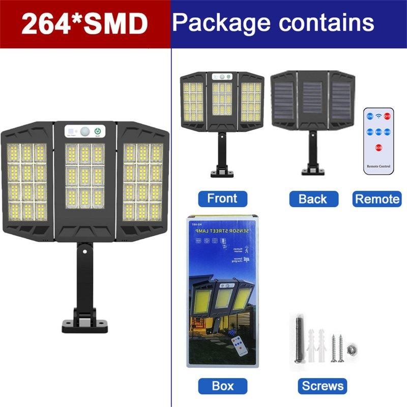 Solar Lights |   Wholesale Led Solar Street Light 10000lm Waterproof Motion Sensor Outdoor Wall Lamp V97-264 RC LED Lighting Solar Lights