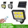 Solar Lights |   Wholesale Led Solar Wall Lamp 3 Mode Ip65 Waterproof Motion Sensor Street Light For Garden Courtyard Porch Yard JX-F72 light LED Lighting JX-F72 light