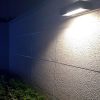 Solar Lights |   Wholesale LED Solar Wall Lamp Light Control Induction High Bright Aluminum Alloy Light for Outdoor Yard Garden Fence White light LED Lighting Solar Lights