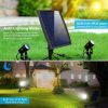 Solar Lights |   Wholesale Led Twin Solar Spot Lights 1000lm Ip65 Waterproof Super Bright Automatic On Off Landscape Lighting Lamp Spotlight – double head LED Lighting Solar Lights