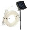 Solar Lights |   Wholesale Lingstrar 10M 50 LEDs Solar Rope Tube Led String Strip Fairy Light Outdoor Garden Xmas Party Decor Red LED Lighting Solar Lights