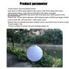 Solar Lights |   Wholesale Outdoor Hanging Solar Lanterns Ip55 Waterproof Led Lights For Wedding Party Christmas Decoration Warm Yellow Light LED Lighting Solar Lights