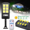 Solar Lights |   Wholesale Outdoor Led Cob Solar  Street  Light Remote Control Infrared Motion Sensor Wall Lamp Weatherproof For Outdoor Sidewalks Lighting JY150 street light remote cont LED Lighting JY150 street light remote cont