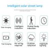 Solar Lights |   Wholesale Outdoor Led Solar Lamp Intelligent Motion Sensor Street Light for Stairs Fence Corridor Garden Yx-602 Cob LED Lighting Solar Lights