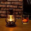 Solar Lights |   Wholesale Outdoor Led Solar Lamp Retro Creative Kerosene Lamp Hanging Emergency Light for Picnic Copper Color LED Lighting Copper color