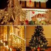 Solar Lights |   Wholesale Outdoor Led Solar String Lights Waterproof 8 Modes Lamp For Room Garden Terrace Christmas Tree Decor yellow 12 meters 100 lights LED Lighting Solar Lights