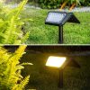 Solar Lights |   Wholesale Outdoor Solar Ground Light Home Intelligent Light Sensing Waterproof Ground Plug Lights For Garden Lawn white color light LED Lighting Solar Lights