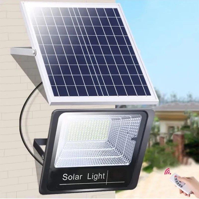 Solar Lights |   Wholesale Outdoor Solar Light Household IP65 Waterproof High-power Super Bright Flood Light With Remote Control For Garden Patios 150W LED Lighting 150W