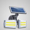 Solar Lights |   Wholesale Outdoor Solar Lights 2 Head High Brightness Rotatable Waterproof Energy-saving Home Garden Motion Lights TG-TY015 42 LED LED Lighting Solar Lights