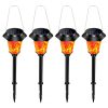 Solar Lights |   Wholesale Outdoor Solar Torch Lights Waterproof Garden Patio Flickering Dancing Flame Lamp with 12 LED Bulbs 4 Packs LED Lighting Flame lamp 4 pack