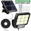 Solar Lights |   Wholesale Outdoor Usb Solar Street Light Energy Saving Remote Control Dusk To Dawn Pir Motion Sensor Lamps JX-F108 light LED Lighting JX-F108 light