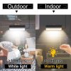 Solar Lights |   Wholesale Outdoor Wall Sconce, Solar Lights Outdoor With 4 Modes, 35 LED Beads, 800 Lumens, Remote Control, IP65 Waterproof LED Lights For Home, Garden, Porch One to One White light LED Lighting Solar Lights