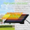 Solar Lights |   Wholesale Single / Double Head Solar  Chandelier Adjustable Brightness Lamp With Remote-controlled For Outdoor Indoor Garden Yard Lighting Double-head (warm light) LED Lighting Double-head (warm light)