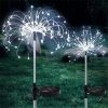 Solar Lights |   Wholesale Solar 200led Fireworks Light Bendable 8 Modes IP65 Waterproof Outdoor Lawn Garden Decorative Lamps Warm White LED Lighting Solar Lights