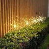 Solar Lights |   Wholesale Solar 200led Fireworks Light Bendable 8 Modes IP65 Waterproof Outdoor Lawn Garden Decorative Lamps Warm White LED Lighting Solar Lights