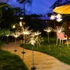 Solar Lights |   Wholesale Solar 200led Fireworks Light Bendable 8 Modes IP65 Waterproof Outdoor Lawn Garden Decorative Lamps Warm White LED Lighting Solar Lights