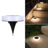 Solar Lights |   Wholesale Solar Ground Lights Waterproof Solar Garden Lights Upgraded Outdoor Garden Bright In-Ground Lights For Pathway 4pcs warm light LED Lighting Solar Lights