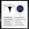 Solar Lights |   Wholesale Solar Ground Lights Waterproof Solar Garden Lights Upgraded Outdoor Garden Bright In-Ground Lights For Pathway 4pcs warm light LED Lighting Solar Lights