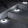 Solar Lights |   Wholesale Solar Ground Lights Waterproof Solar Garden Lights Upgraded Outdoor Garden Bright In-Ground Lights For Pathway 4pcs warm light LED Lighting Solar Lights