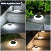 Solar Lights |   Wholesale Solar Ground Lights Waterproof Solar Garden Lights Upgraded Outdoor Garden Bright In-Ground Lights For Pathway 4pcs warm light LED Lighting Solar Lights