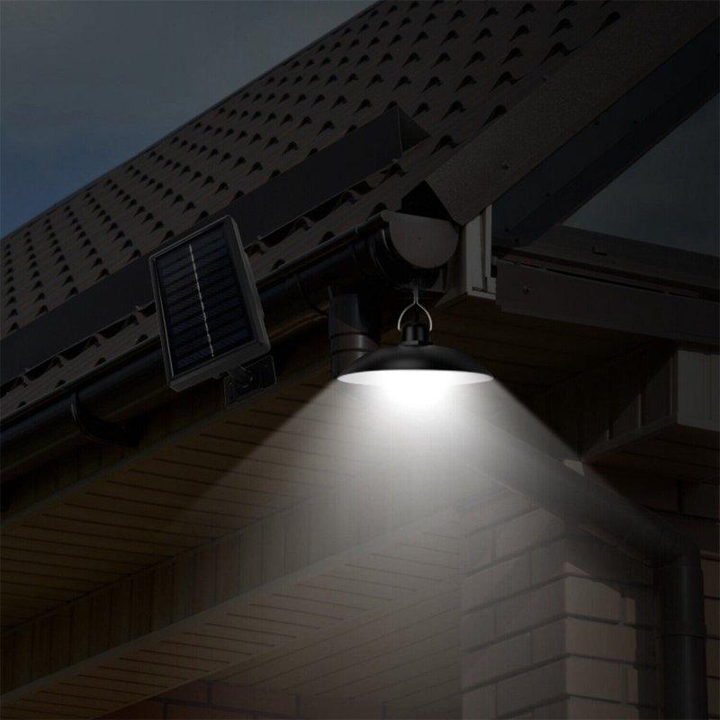 Solar Lights |   Wholesale Solar Led Pendant Light 3-level Brightness 3/5/8-hour Time Setting Double Head Lamp Warm White LED Lighting Double warm