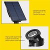 Solar Lights |   Wholesale Solar Led Spotlight 2000mah Lithium Battery Outdoor Rgb Colorful Garden Pool Pond Underwater Lamps 1 for 2 LED Lighting 1 for 2