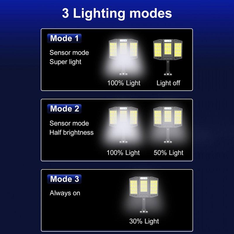 Solar Lights |   Wholesale Solar Led Street Light 3 Modes Outdoor Folding Adjustable Motion Sensor Remote Control Garden Light V97-264 33COB remote control LED Lighting Solar Lights