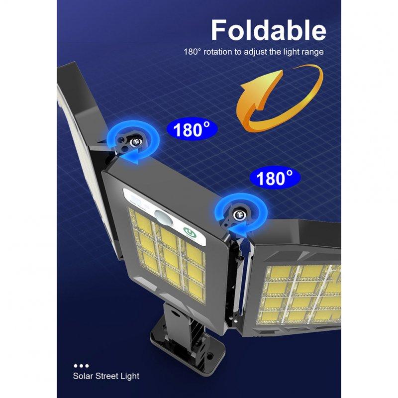 Solar Lights |   Wholesale Solar Led Street Light 3 Modes Outdoor Folding Adjustable Motion Sensor Remote Control Garden Light V97-264 33COB remote control LED Lighting Solar Lights