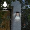 Solar Lights |   Wholesale Solar Led Wall Lamp Dual Mode Automatic On/off Outdoor Waterproof Decorative Garden Lights LED Lighting 0614 (with breathing mode)