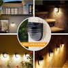 Solar Lights |   Wholesale Solar Led Wall Lamp Outdoor Waterproof Fence Lights for Stair Path Backyard Corridorsn Warm Light LED Lighting Solar Lights