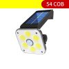 Solar Lights |   Wholesale Solar Light Sensor Spotlight Waterproof Outdoor Adjustable Lamp for Garden Wall LED Lighting Solar Lights