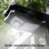 Solar Lights |   Wholesale Solar Lights Outdoor Clip On Solar Lights Outdoor With 3 Lighting Modes 45 Light Beads 600 Lumens IP65 Waterproof Heat Resistance Security Light For Wall warm light LED Lighting Solar Lights