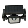 Solar Lights |   Wholesale Solar Lights Outdoor Waterproof, 3 Head Solar Motion Sensor Lights, 270° Wide Angle Illumination Wall Light With 3 Modes, 74LED Security LED Flood Light 3-head square 74LED LED Lighting 3-head square 74LED