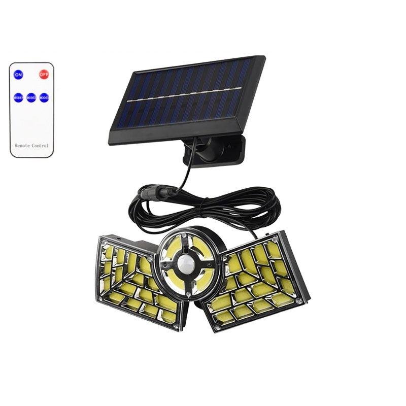 Solar Lights |   Wholesale Solar Lights Outdoor Waterproof Motion Sensor Solar Powered Wall Lights For Patio Garage Backyard Porch Yard 120COB small square LED Lighting 120COB small square