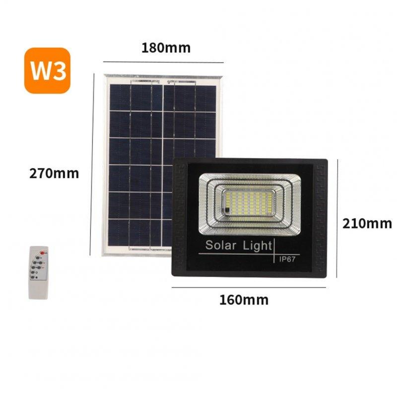 Solar Lights |   Wholesale Solar Panel Light Long Lasting Solar Battery Lamp Waterproof High Brightness Remote Control Garden Outdoor Energy Saving Light W2 LED Lighting Solar Lights