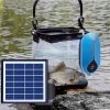 Solar Lights |   Wholesale Solar Pond Aerator Solar Powered & USB Powered Pool Fish Tank Oxygenator Oxygen Aerator Home Pool Fish Tank dual-use model LED Lighting Solar Lights