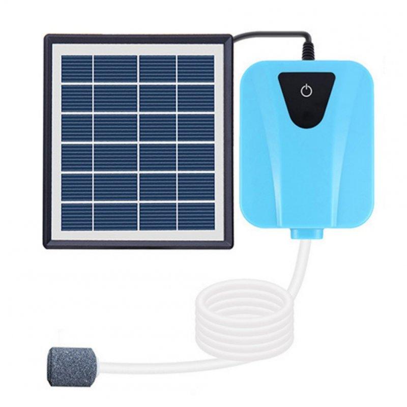 Solar Lights |   Wholesale Solar Pond Aerator Solar Powered & USB Powered Pool Fish Tank Oxygenator Oxygen Aerator Home Pool Fish Tank model Blue 003 LED Lighting Solar Lights