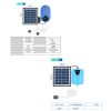 Solar Lights |   Wholesale Solar Pond Aerator Solar Powered & USB Powered Pool Fish Tank Oxygenator Oxygen Aerator Home Pool Fish Tank model Blue 003 LED Lighting Solar Lights