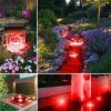 Solar Lights |   Wholesale Solar Pond Lights, IP68 Waterproof Fountain Lights, LED RGB LED Underwater Spotlights Color Changing Submersible Fountain Lights For Garden Courtyard Aquarium Tank Swimming Pool Spotlights Three lights warm light LED Lighting Solar Lights